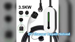 Portable EV Charger All-in-One Repair Solution