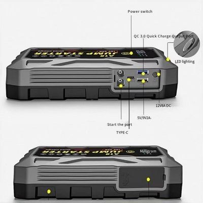 High magnification polymer lithium-ion automotive emergency starting power supply